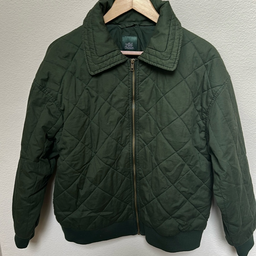 Wild Fable Padded Bomber Jacket